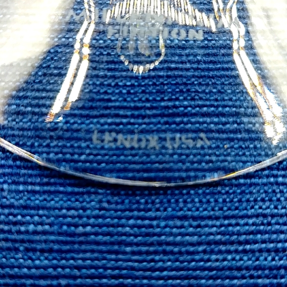 COPY- 2 Lenox Encore Clear Millennium Edition Champagne Flutes. Disc Pattern - Picture 9 of 10